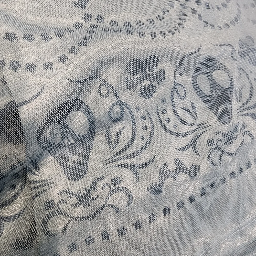 Light Blue Girls' Short-Sleeve Nightgown